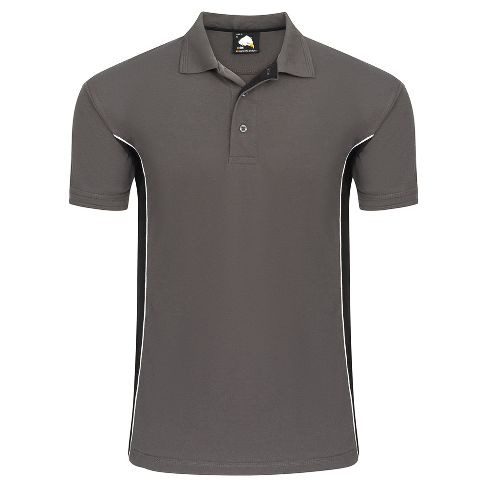 ORN Clothing SilverSwift Two Tone Poloshirts - Stylish, Breathable & Comfortable for Casual & Semi-Formal Wear