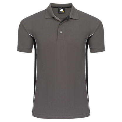 ORN Clothing SilverSwift Two Tone Poloshirts - Stylish, Breathable & Comfortable for Casual & Semi-Formal Wear