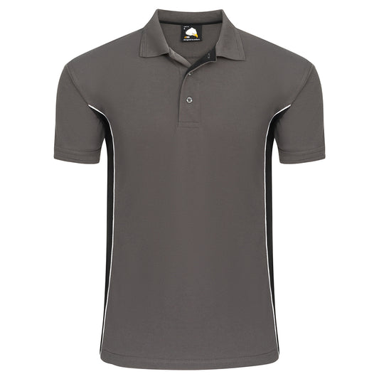 ORN Clothing SilverSwift Two Tone Poloshirts - Stylish, Breathable & Comfortable for Casual & Semi-Formal Wear