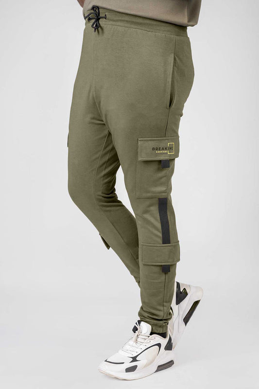 Green Cargo Unisex Trousers Ankle Tied Six Pocket