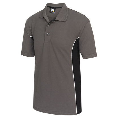 ORN Clothing SilverSwift Two Tone Poloshirts - Stylish, Breathable & Comfortable for Casual & Semi-Formal Wear